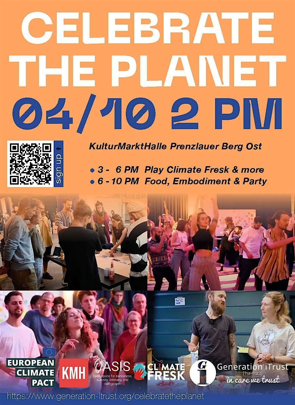 Celebrate the Planet | Climate Fresk, Food & Dance Party in Berlin