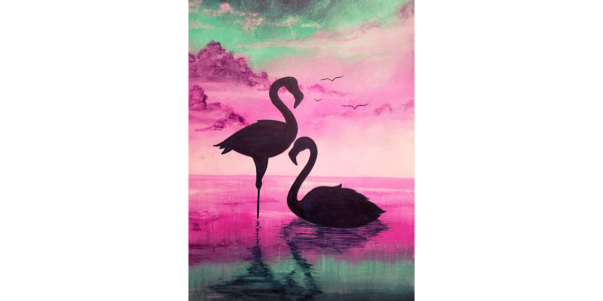 Let's Flamingle - Paint and Sip in Sacramento | Classpop!\u2122