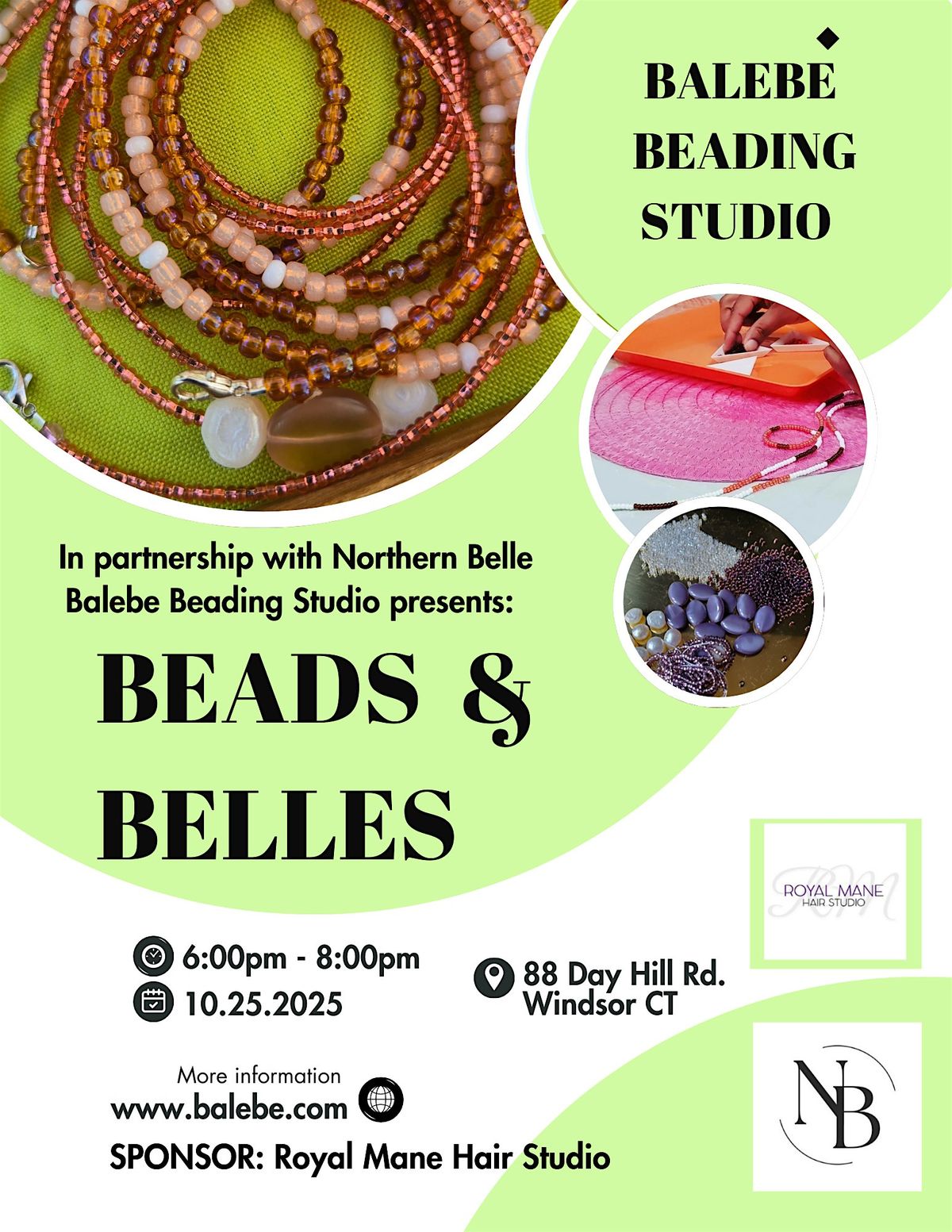 Balebe & Northern Belle presents: Beads & Belles!