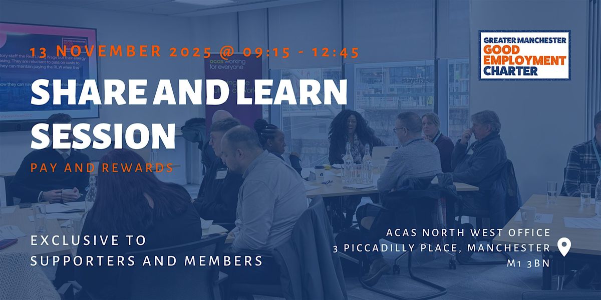 Share and Learn Session \u2014 Pay and Rewards