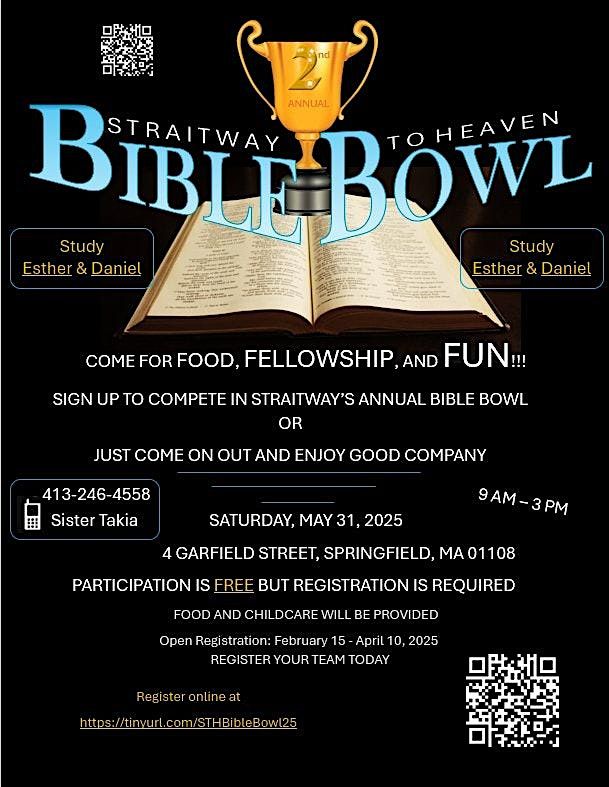 Bible Bowl 2025