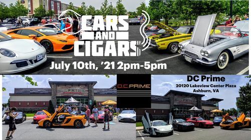 Cars & Cigars July Event at DC Prime