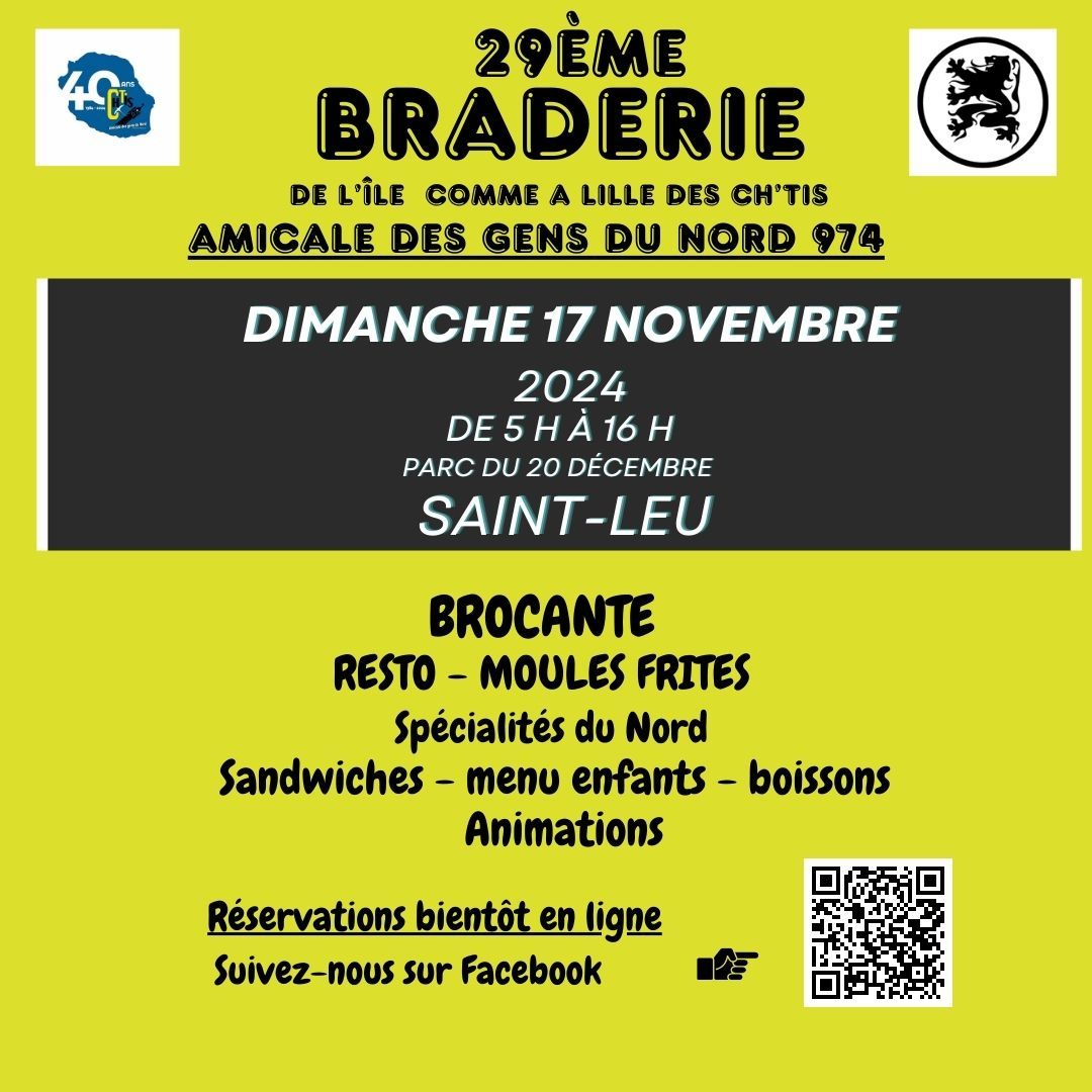 BRADERIE de l'\u00eele comme \u00e0 Lille par l'amicale des gens du nord