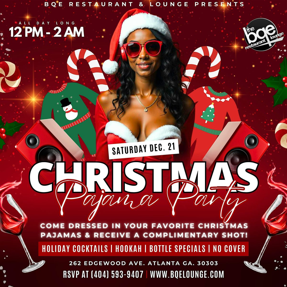 BQE's Annual Christmas Pajama Party