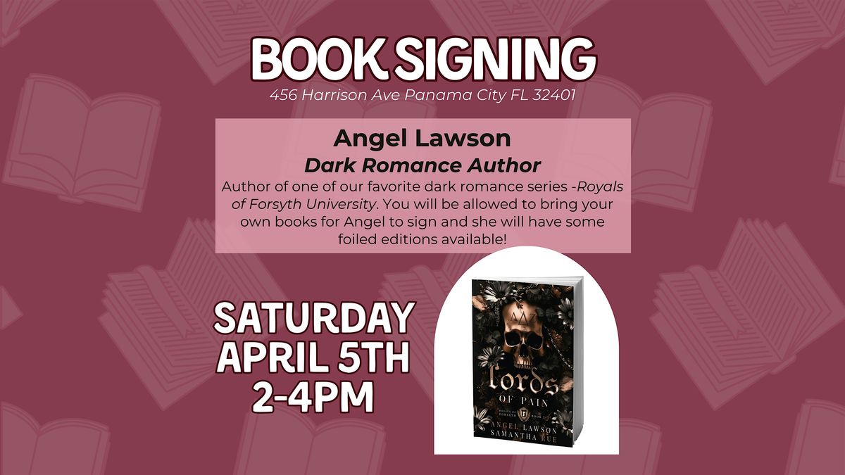 Angel Lawson Book Signing!