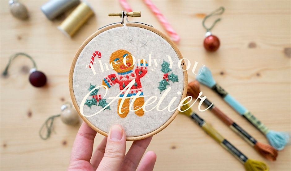 Only YOU Atelier: Bordado Navide\u00f1o