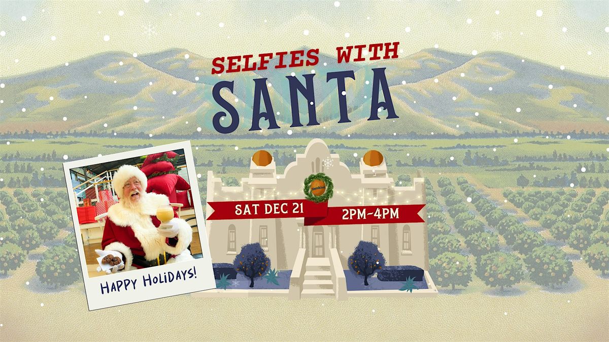 Selfies with Santa at Anaheim Packing House