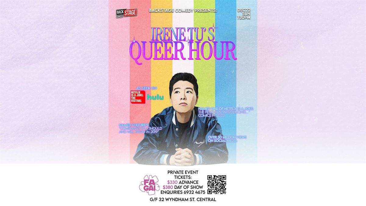 Backstage Comedy Presents: Irene Tu's Queer Hour!