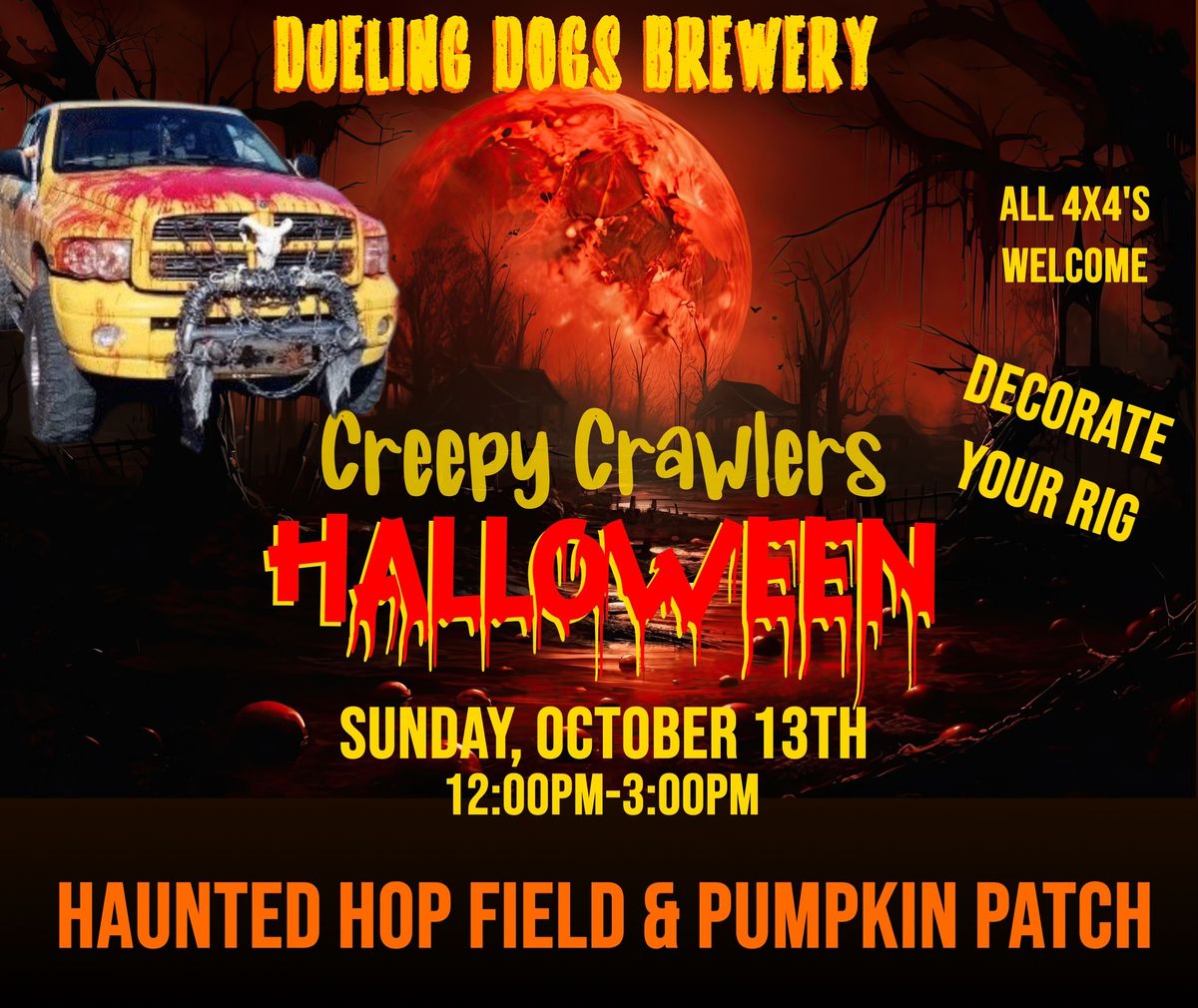 Creepy Crawler Halloween 4x4 Meetup @ Dueling Dogs