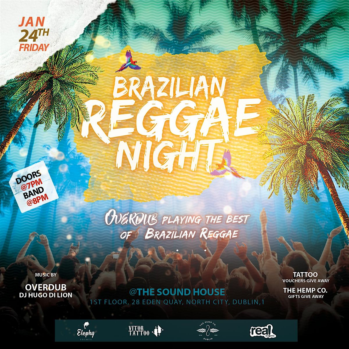 Brazilian Reggae Night - In Dublin