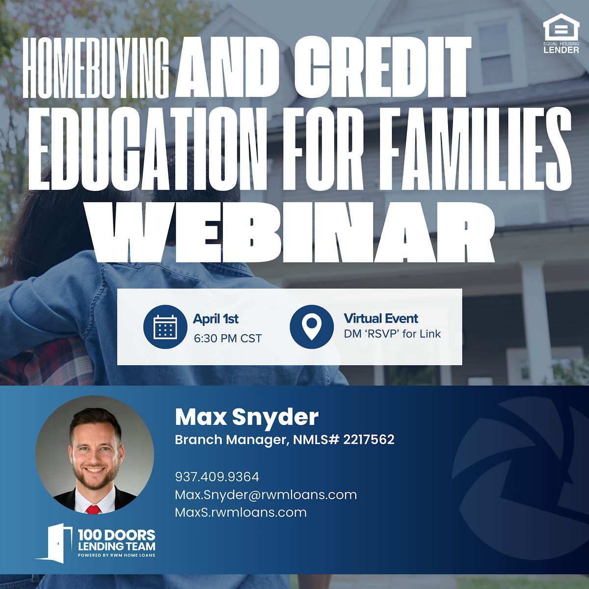 Homebuying and Credit Education for Families Webinar!