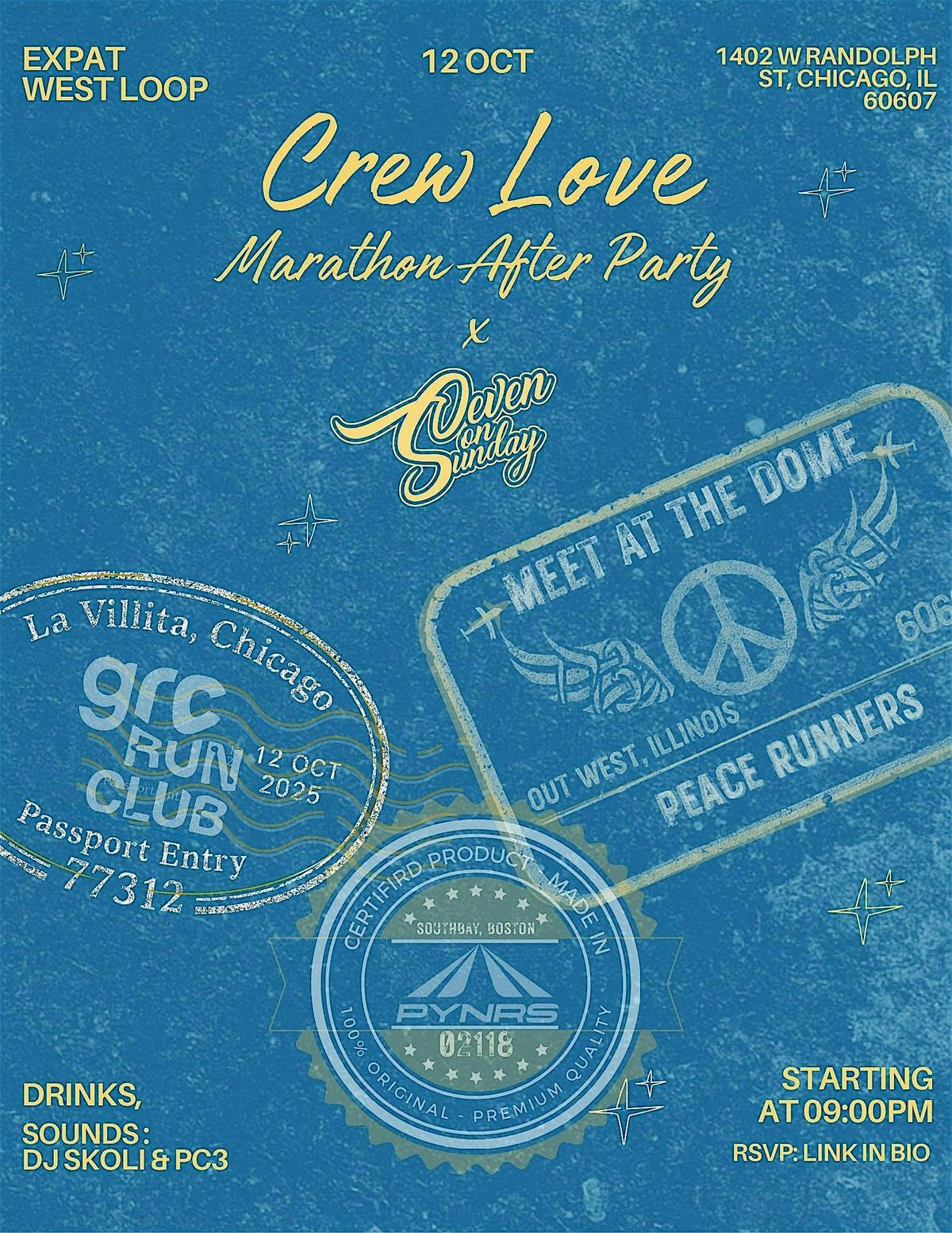 Crew Love: Marathon After Party