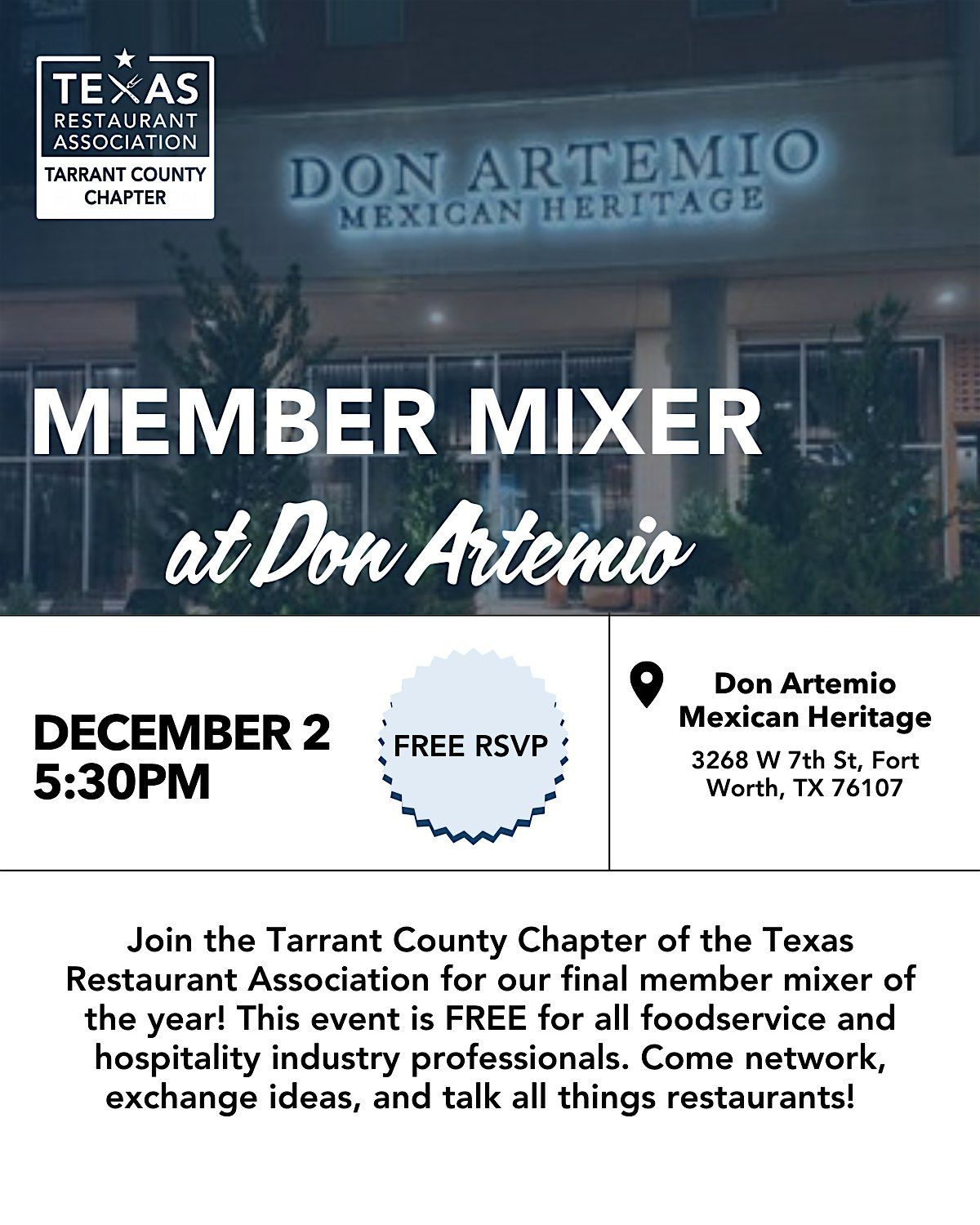 Tarrant County Chapter Member Mixer