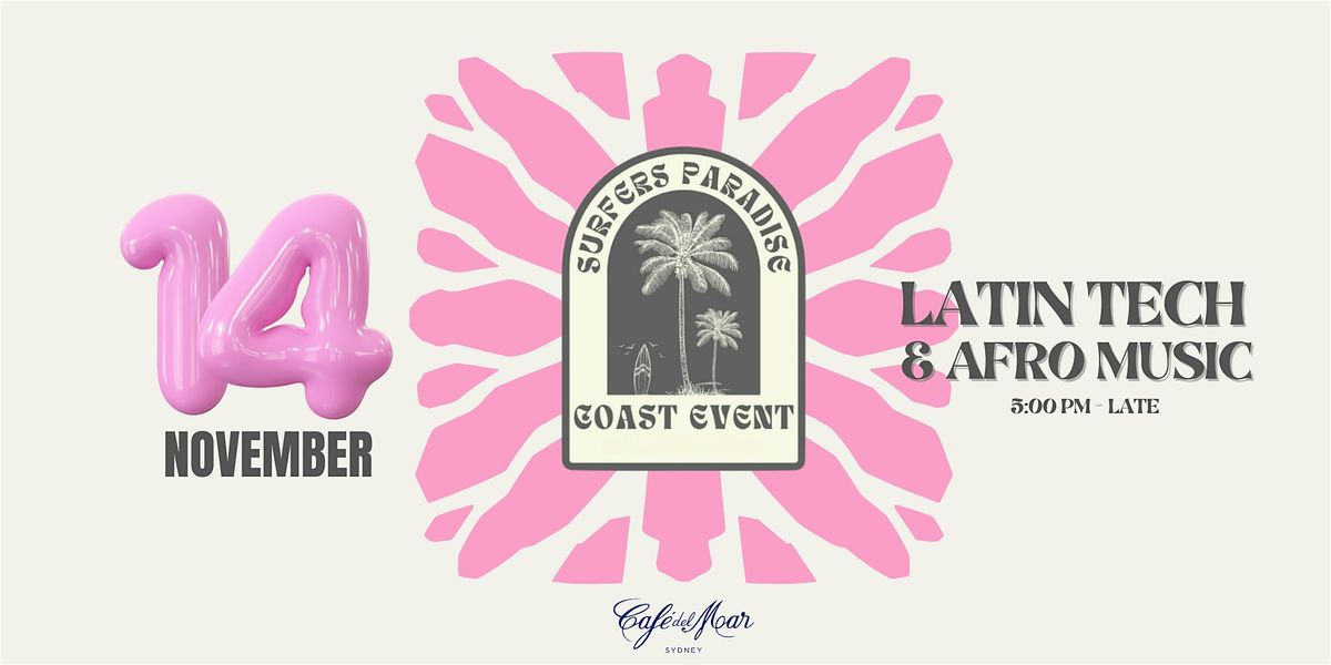 COAST EVENT presents A Sunset Party @CafedelMar Sydney