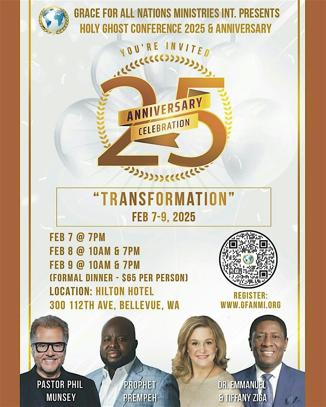 Holy Ghost Conference 2025 and 25th Anniversary | February 7-9