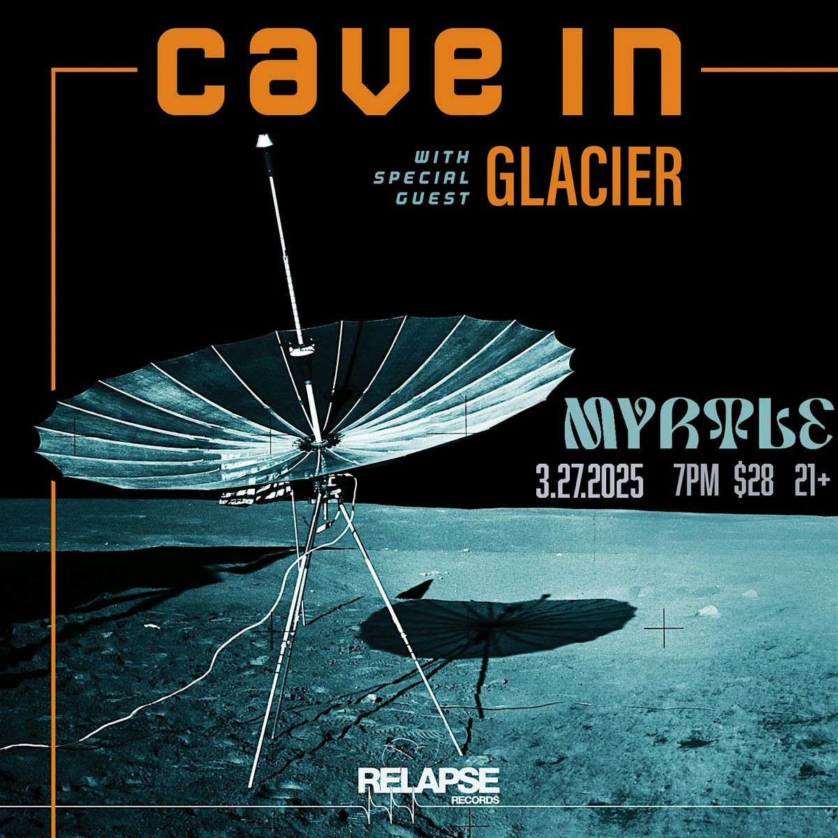 Cave In with special guest Glacier