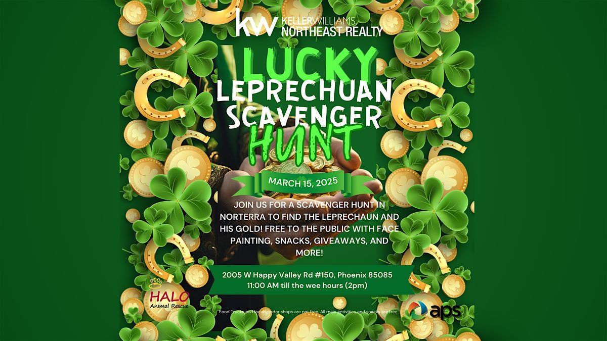 Norterra Lucky Leprechuan Scavenger Hunt