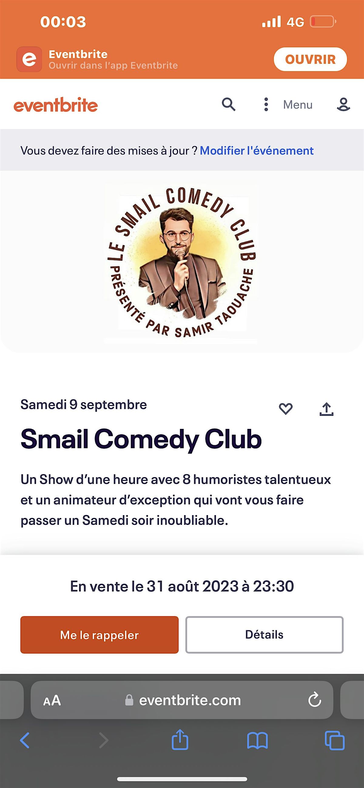 Le Smail Comedy Club