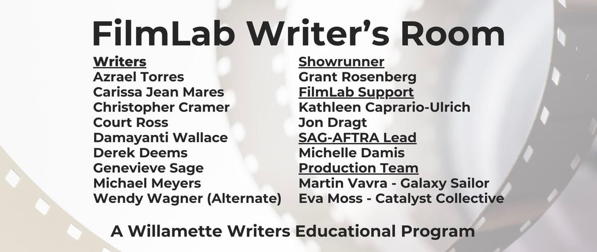 FilmLab Writer's Room Script Reading at the Willamette Writers Conference