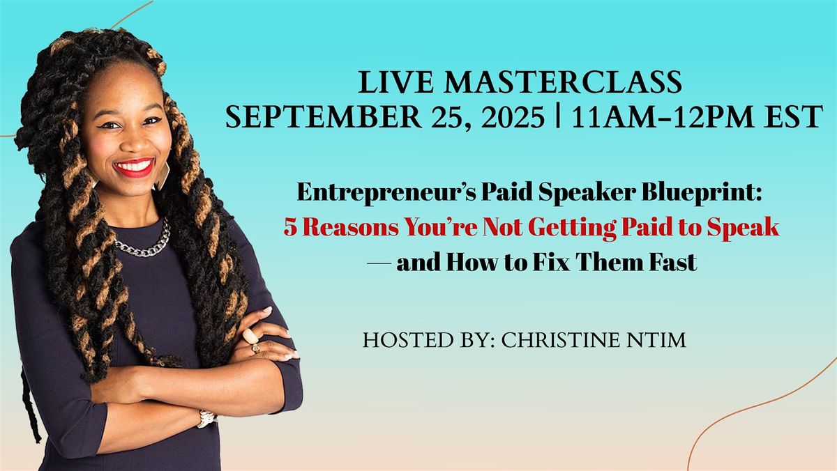 5 Reasons You\u2019re Not Getting Paid to Speak \u2014 and How to Fix Them Fast