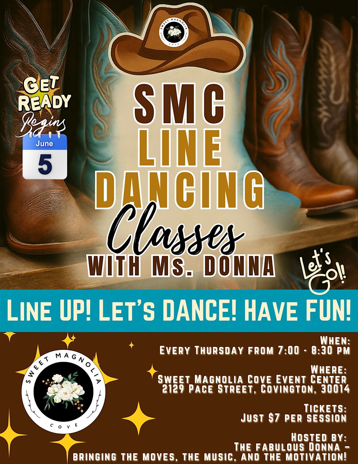SMC Line Dancing With Ms. Donna