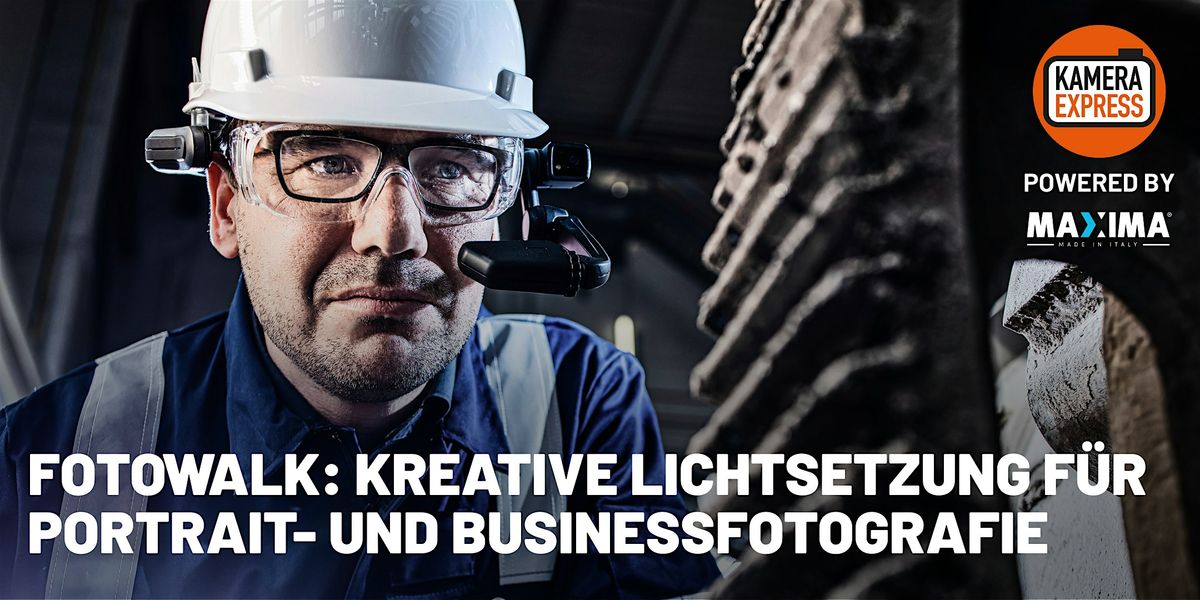 Fotowalk: Kreative Lichtsetzung f\u00fcr Portrait- und Businessfotografie