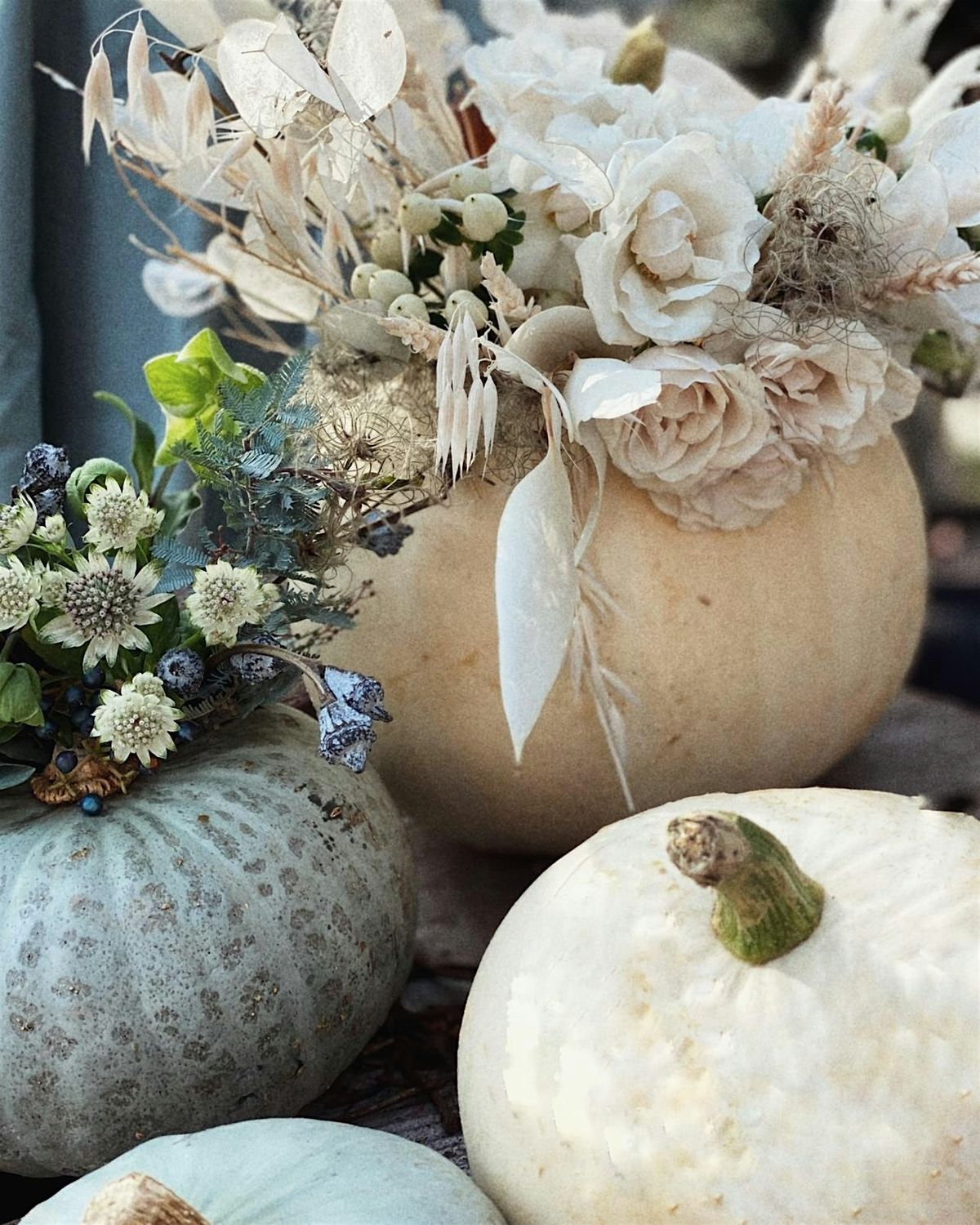 Pumpkin and petals - Halloween floral workshop