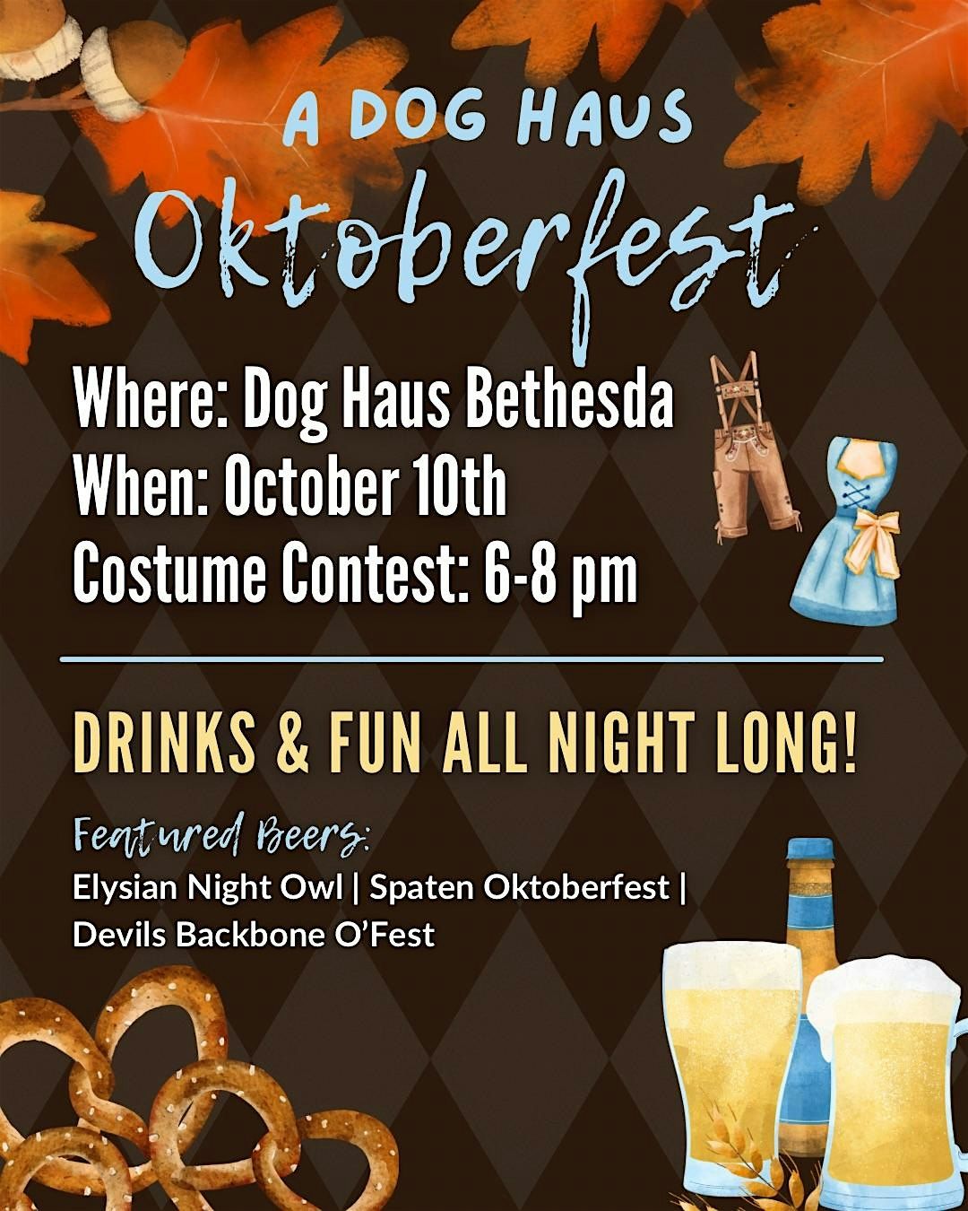 OKTOBERFEST - Dog Haus Bethesda Costume Contest