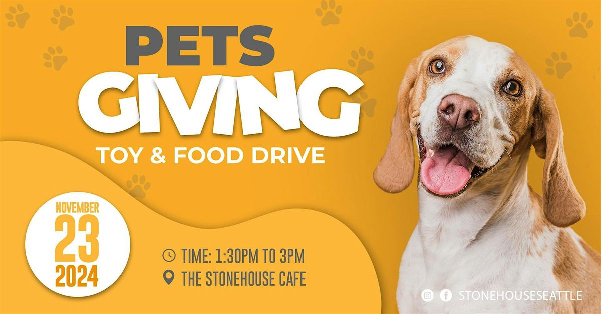 PetsGiving - Toy & Food Drive