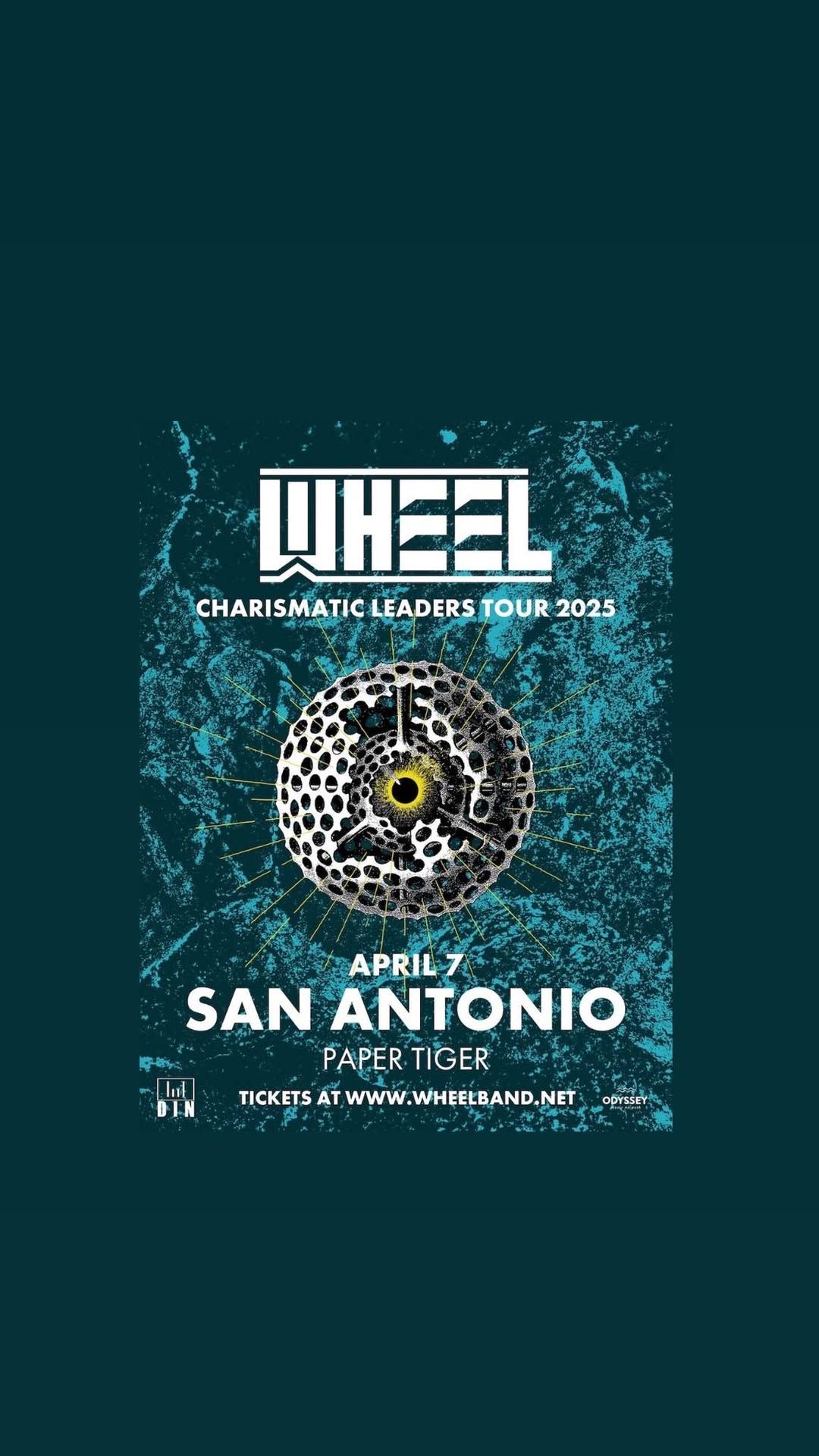 WHEEL CHARISMATIC LEADERS TOUR 2025 APRIL 7 SAN ANTONIO PAPER TIGER