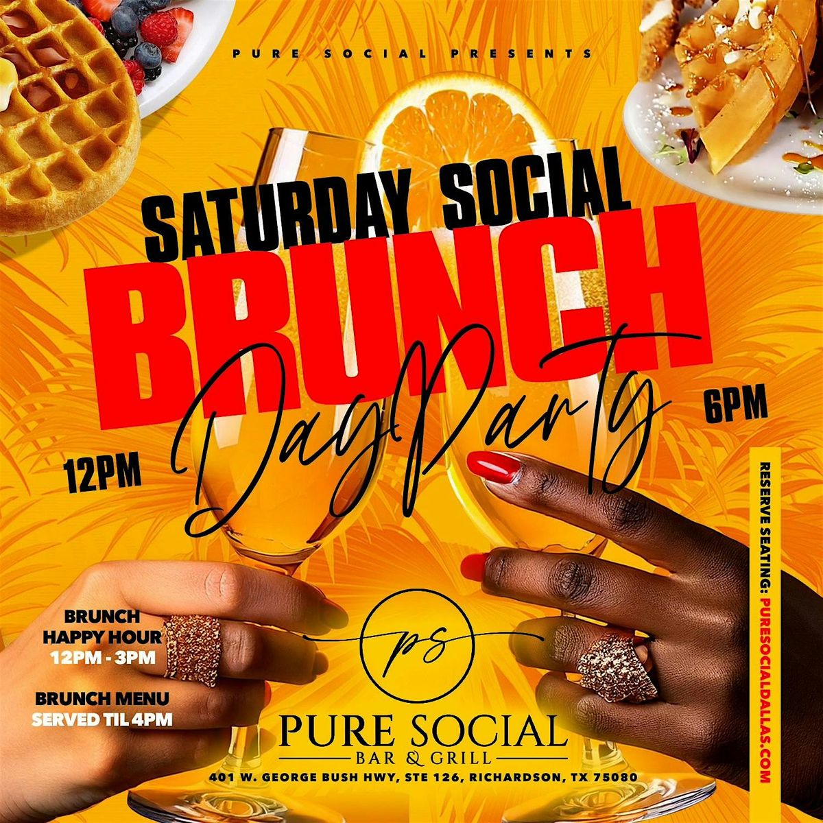 Social Saturday Brunch at Pure Social