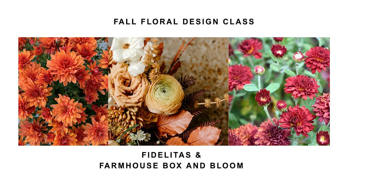 Fall Floral Design Class