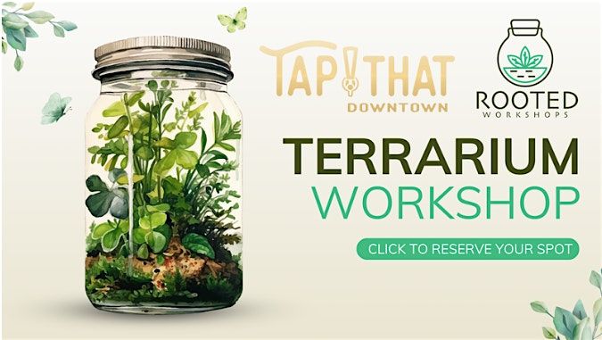 Terrarium Workshop at Tap That Downtown