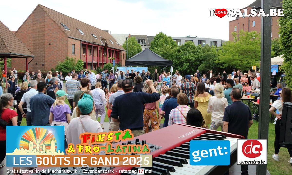 Fiesta Afro-Latina @Les Gouts de Gand festival - FREE!