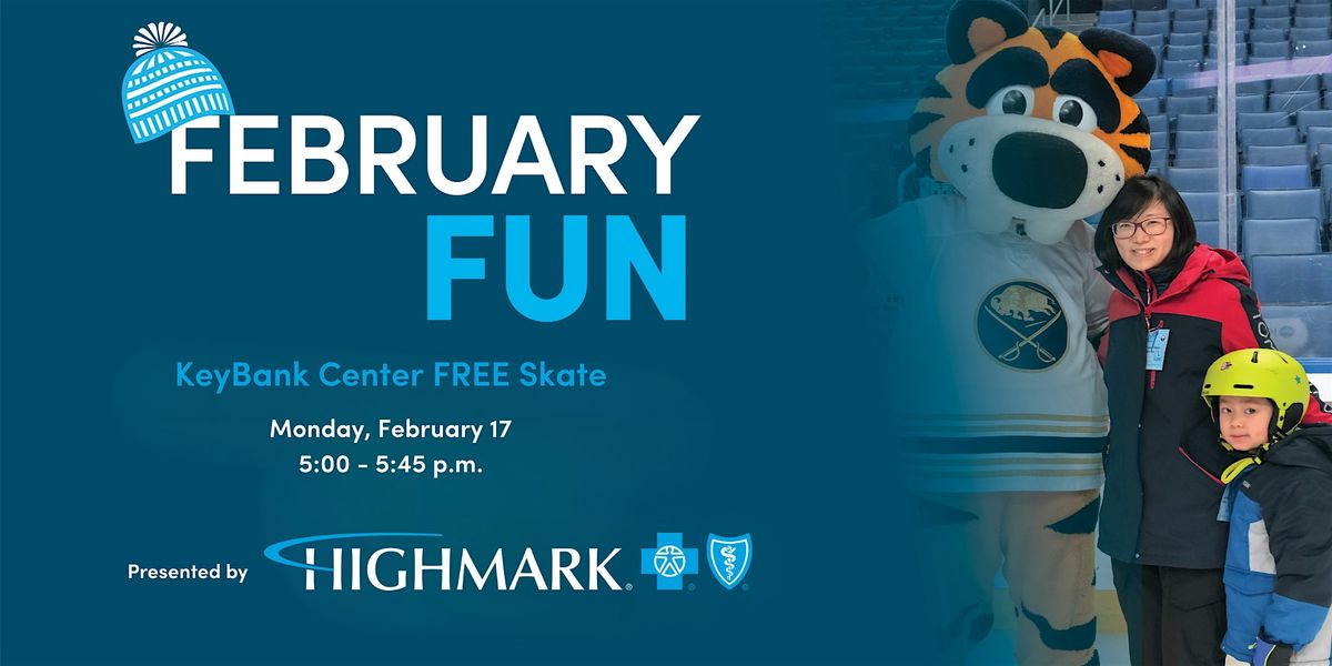 Highmark Blue Cross Blue Shield of WNY FREE Skate at KeyBank Center