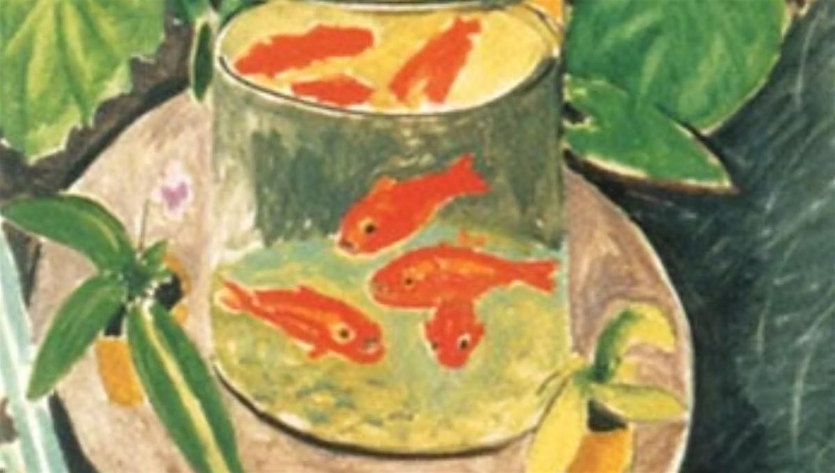 Peces Rojos de Matisse - Pintura Fluo - Todas las edades
