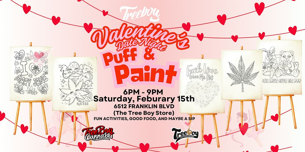 Tree Boy\u2019s Valentine Puff and Paint