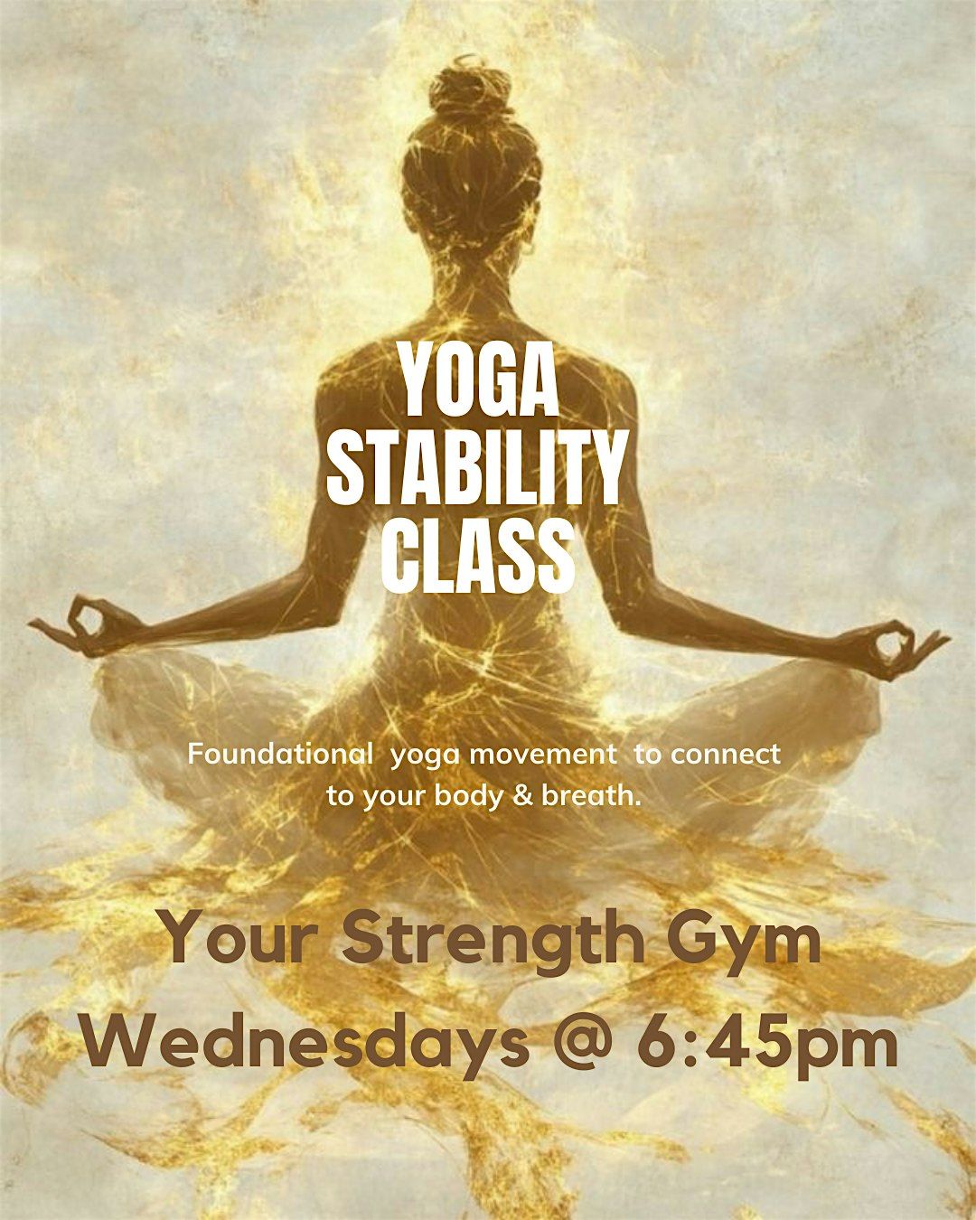 Beginners Yoga- Yoga Stability & Foundations