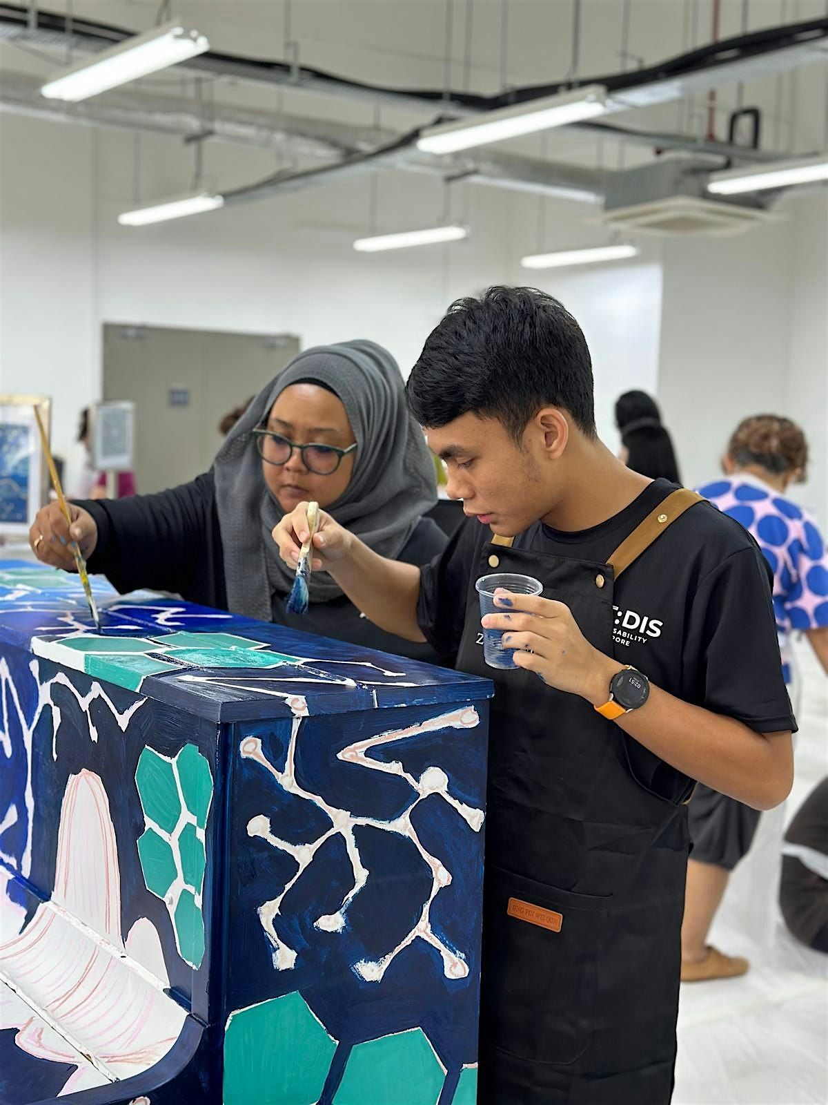 Community Piano Painting