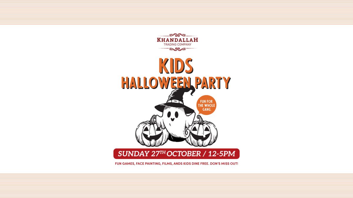 Kids Halloween Party