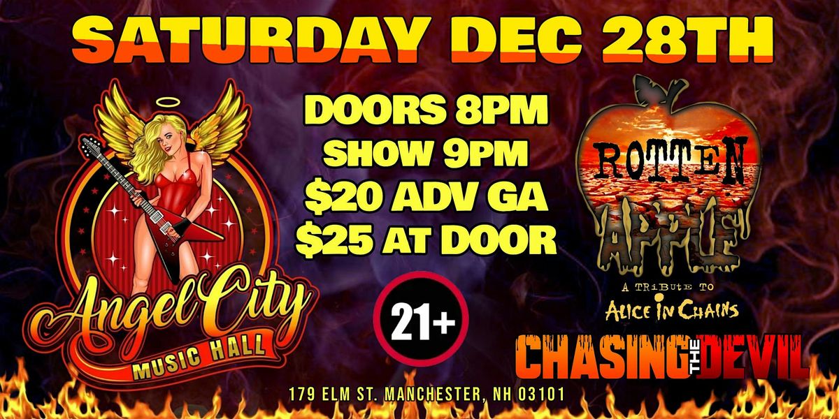 Pre - NYE Bash with Rotten Apple and Chasing The Devil