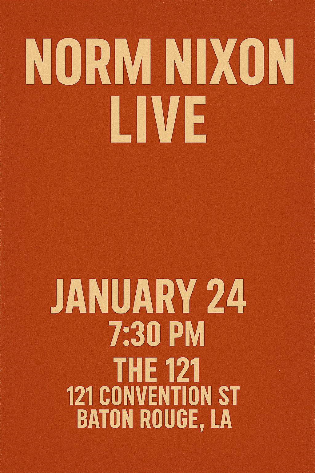 Norm Nixon Live & After Party