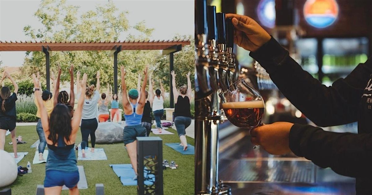 Pints & Poses Yoga Class