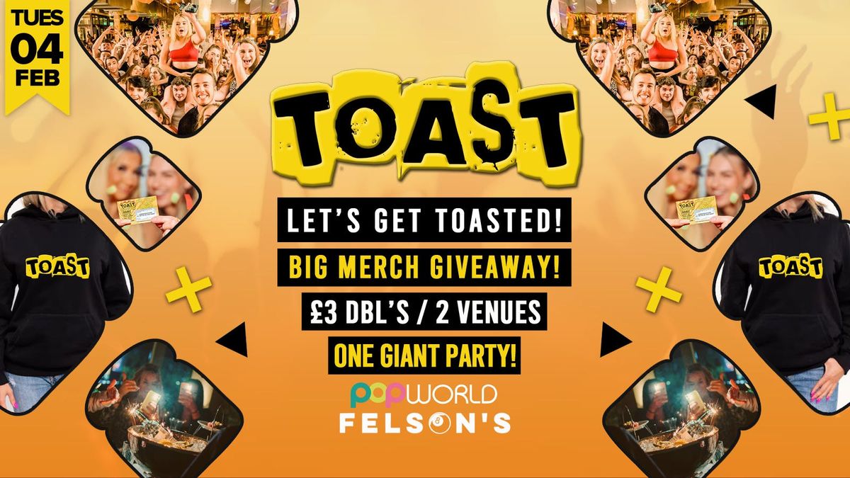 Toast \u2022 BIG Merch Giveaway \u2022 Popworld &amp; Felsons