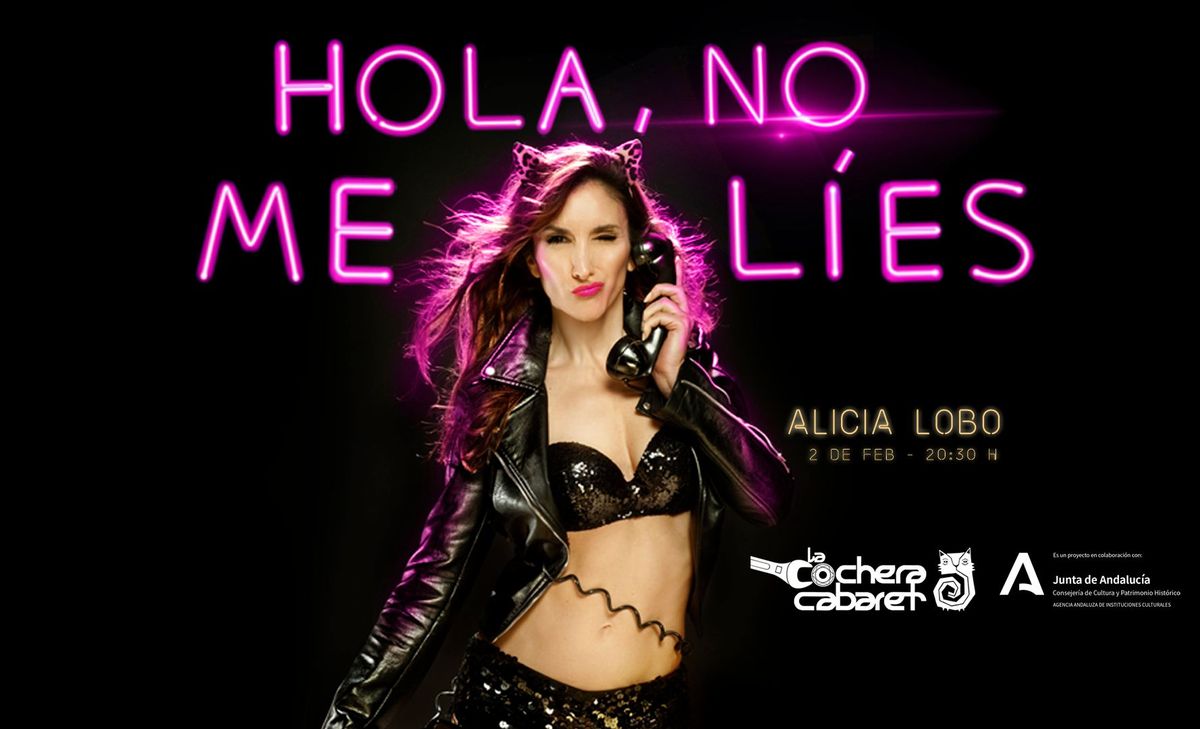 ALICIA LOBO "HOLA, NO ME LIES"