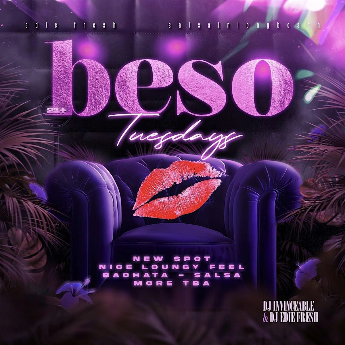 Beso Salsa Bachata Tuesdays