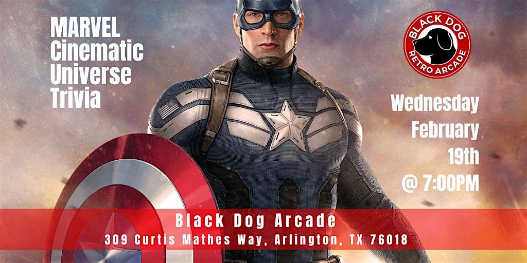 Marvel Cinematic Universe Trivia at Black Dog Arcade