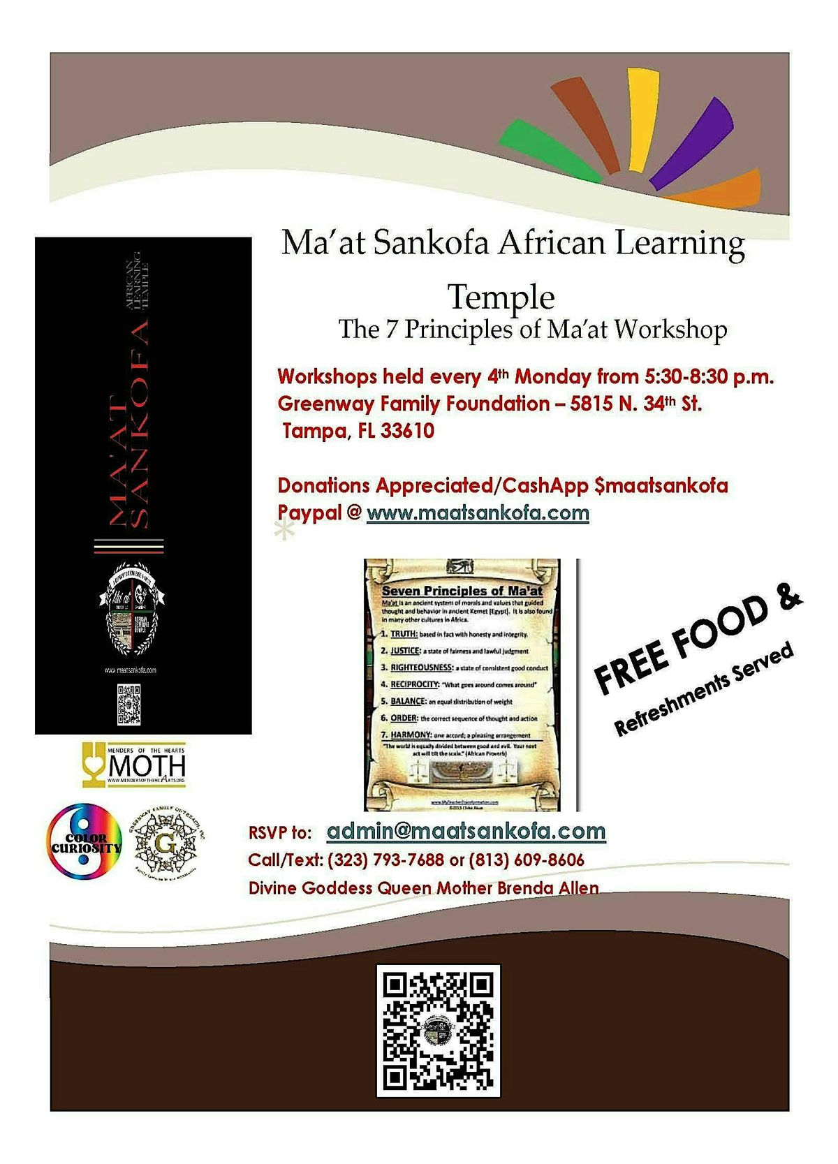 The 7 Principles of Ma'at Workshop