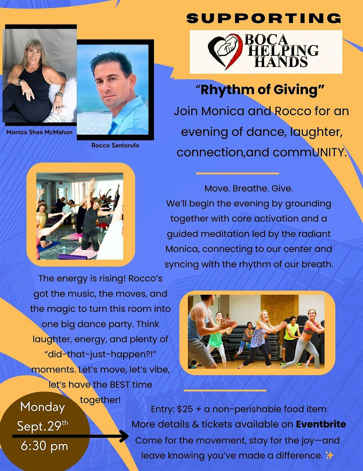 Rhythm of Giving - dance and more benefiting Boca Helping Hands
