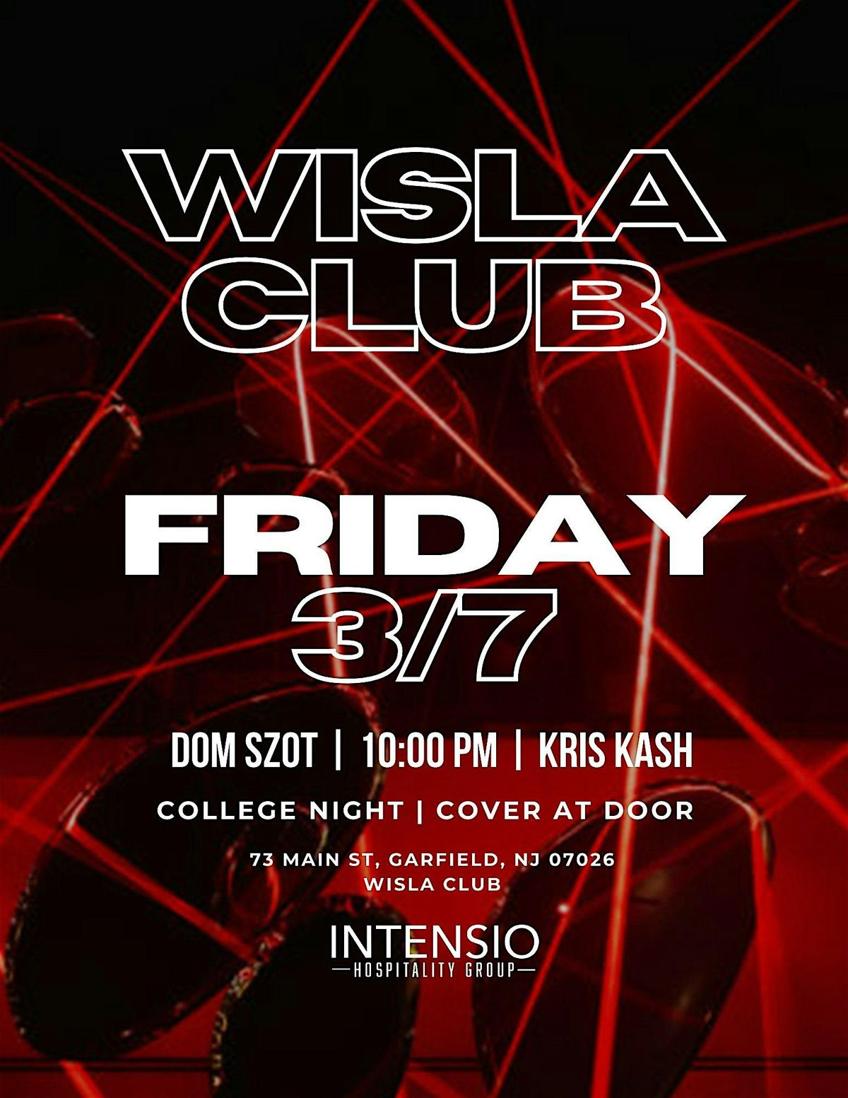 COLLEGE NIGHT @ WISLA CLUB